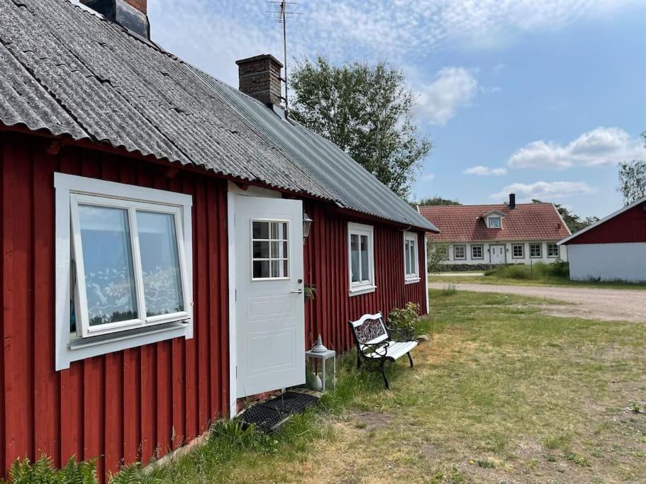 Seaside House In A Old Farm Near Falkenberg, 500M To Beach Exteriör bild